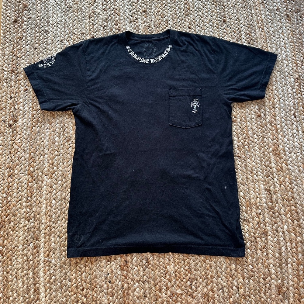 Chrome Hearts Neck Logo T-Shirt
